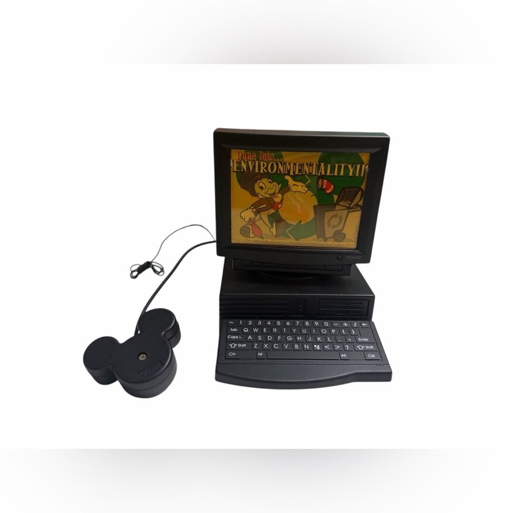 Disney Cast Member Jiminy Cricket Environmentality Small Radio Computer